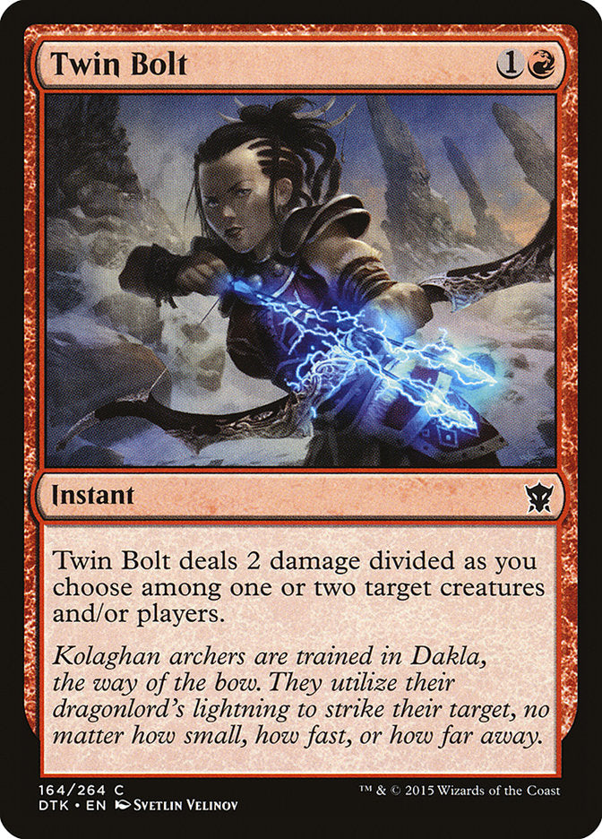 Twin Bolt [Dragons of Tarkir] - The Mythic Store | 24h Order Processing