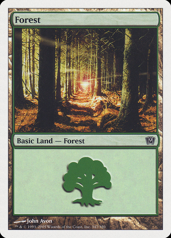 Forest (347) [Ninth Edition] - The Mythic Store | 24h Order Processing