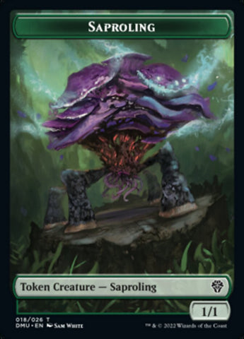 Saproling // Kobolds of Kher Keep Double-Sided Token [Dominaria United Tokens] - The Mythic Store | 24h Order Processing