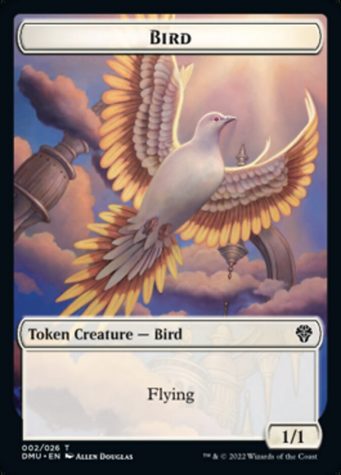 Bird (002) // Ornithopter Double-Sided Token [Dominaria United Tokens] - The Mythic Store | 24h Order Processing