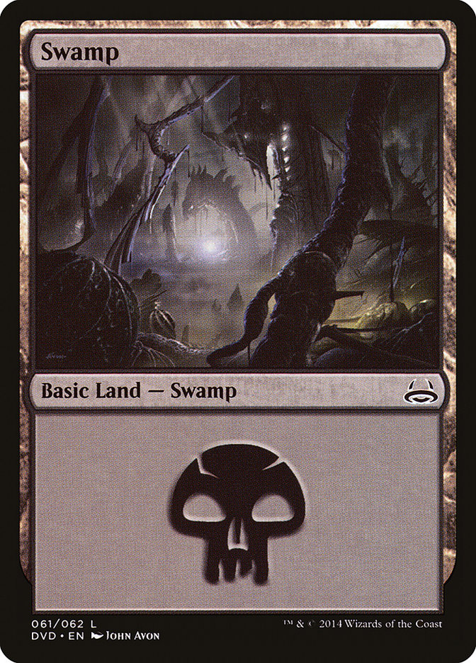 Swamp (61) (Divine vs. Demonic) [Duel Decks Anthology] - The Mythic Store | 24h Order Processing