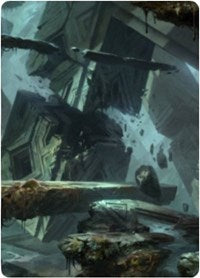 Swamp 3 Art Card [Zendikar Rising Art Series] - The Mythic Store | 24h Order Processing