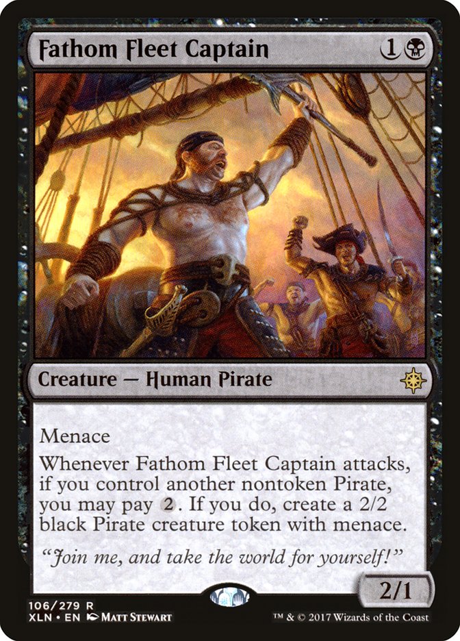 Fathom Fleet Captain [Ixalan] - The Mythic Store | 24h Order Processing