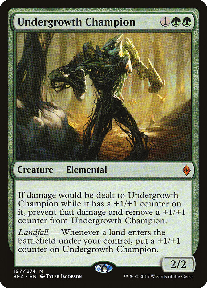 Undergrowth Champion [Battle for Zendikar] - The Mythic Store | 24h Order Processing