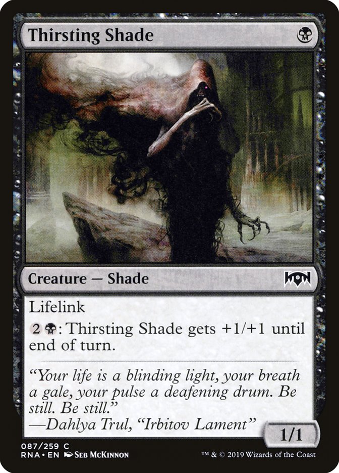 Thirsting Shade [Ravnica Allegiance] - The Mythic Store | 24h Order Processing