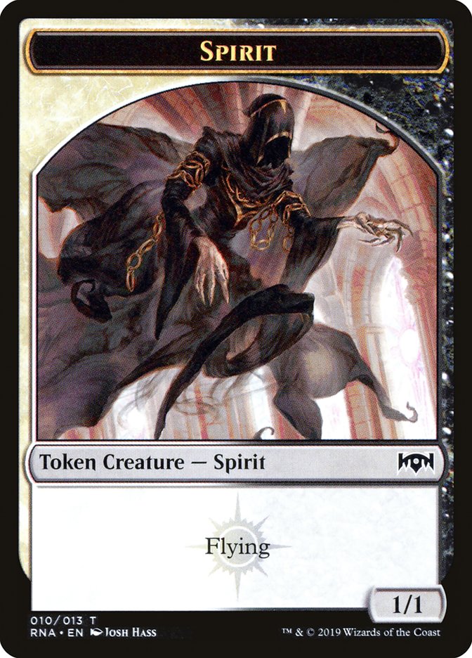 Bat // Spirit (010) Double-Sided Token [Ravnica Allegiance Guild Kit Tokens] - The Mythic Store | 24h Order Processing