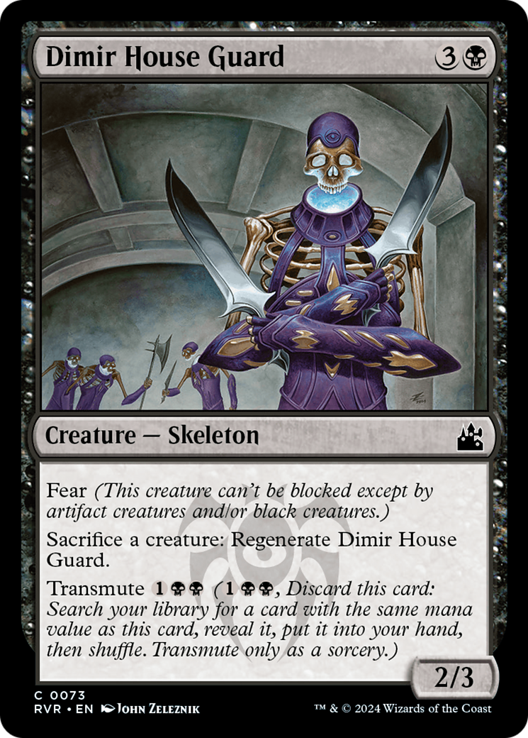 Dimir House Guard [Ravnica Remastered] - The Mythic Store | 24h Order Processing