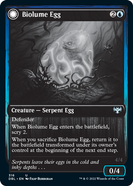 Biolume Egg // Biolume Serpent [Innistrad: Double Feature] - The Mythic Store | 24h Order Processing