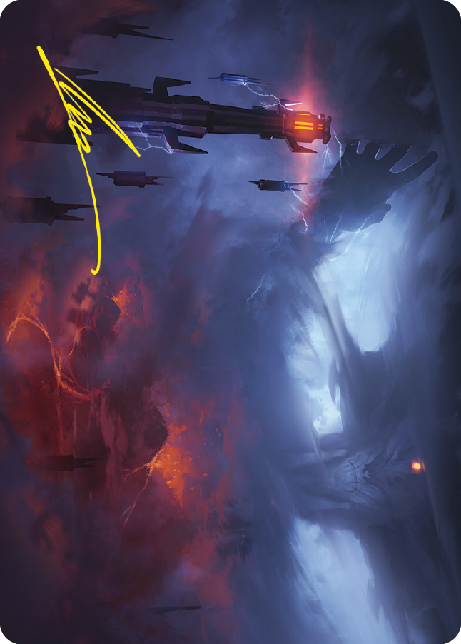 Shadow of the Enemy Art Card (Gold-Stamped Signature) [The Lord of the Rings: Tales of Middle-earth Art Series] - The Mythic Store | 24h Order Processing