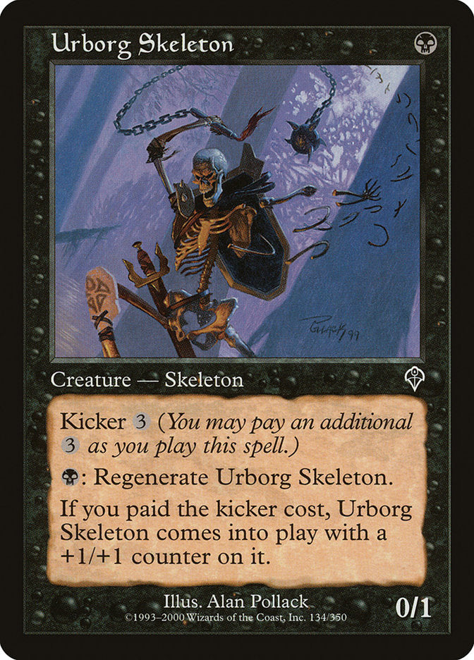 Urborg Skeleton [Invasion] - The Mythic Store | 24h Order Processing