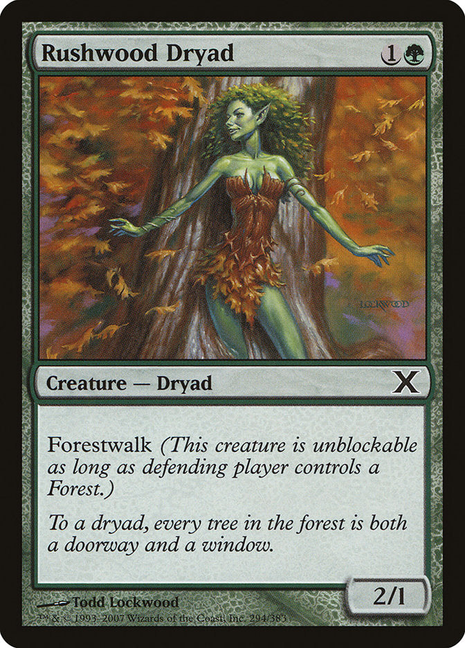 Rushwood Dryad [Tenth Edition] - The Mythic Store | 24h Order Processing