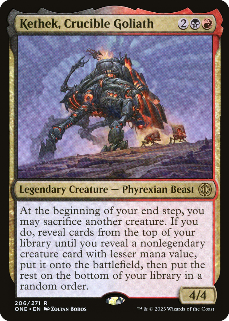 Kethek, Crucible Goliath [Phyrexia: All Will Be One] - The Mythic Store | 24h Order Processing