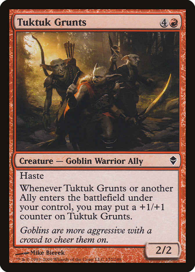 Tuktuk Grunts [Zendikar] - The Mythic Store | 24h Order Processing