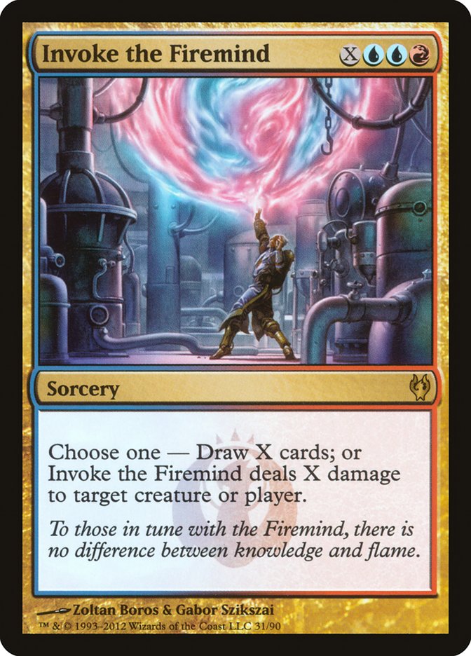 Invoke the Firemind [Duel Decks: Izzet vs. Golgari] - The Mythic Store | 24h Order Processing