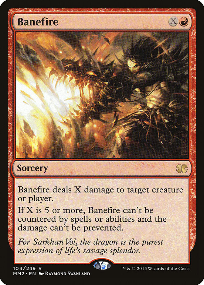 Banefire [Modern Masters 2015] - The Mythic Store | 24h Order Processing