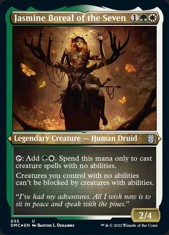Jasmine Boreal of the Seven (Foil Etched) [Dominaria United Commander] - The Mythic Store | 24h Order Processing