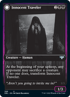 Innocent Traveler // Malicious Invader [Innistrad: Double Feature] - The Mythic Store | 24h Order Processing