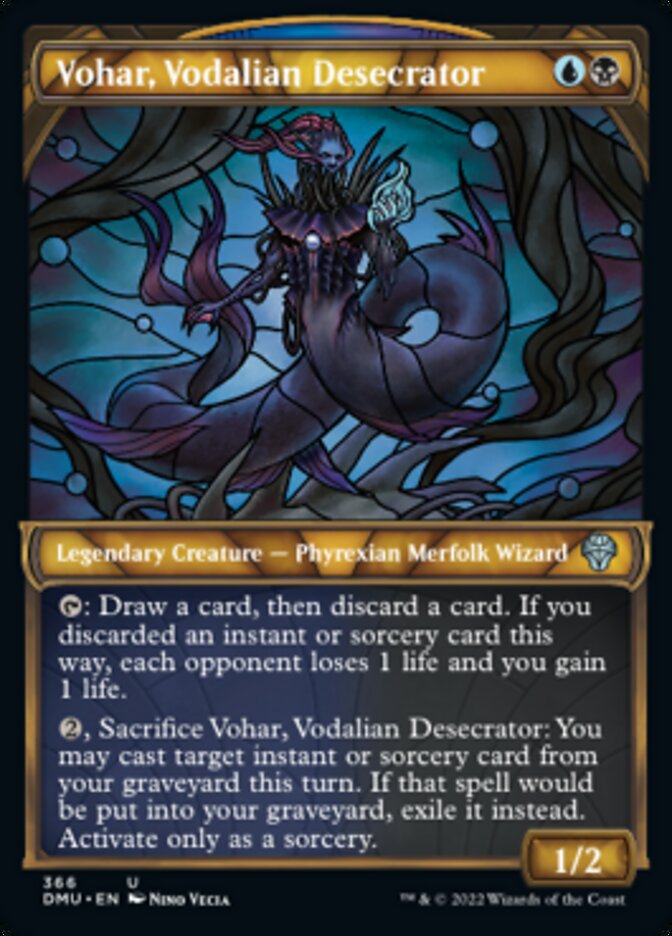 Vohar, Vodalian Desecrator (Showcase Textured) [Dominaria United] - The Mythic Store | 24h Order Processing