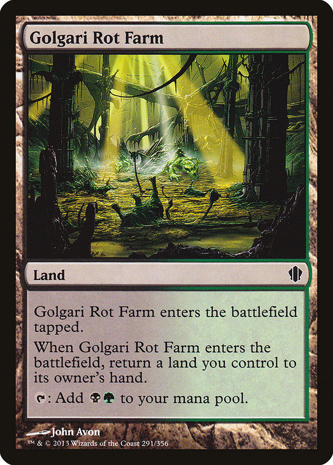 Golgari Rot Farm [Commander 2013] - The Mythic Store | 24h Order Processing