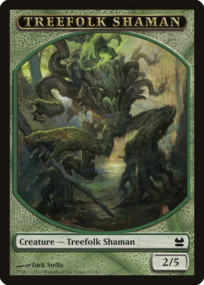 Treefolk Shaman Token [Modern Masters Tokens] - The Mythic Store | 24h Order Processing