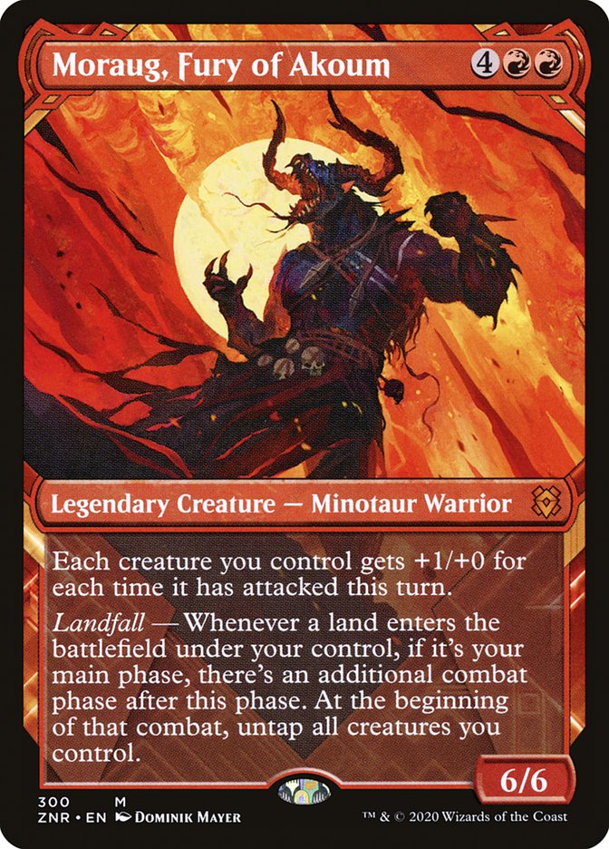 Moraug, Fury of Akoum (Showcase) [Zendikar Rising] - The Mythic Store | 24h Order Processing