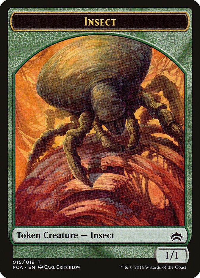 Goat // Insect Double-Sided Token [Planechase Anthology Tokens] - The Mythic Store | 24h Order Processing