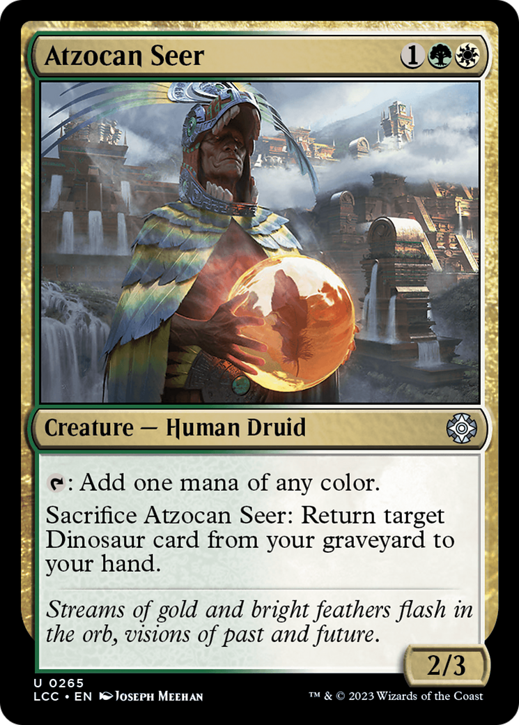 Atzocan Seer [The Lost Caverns of Ixalan Commander] - The Mythic Store | 24h Order Processing