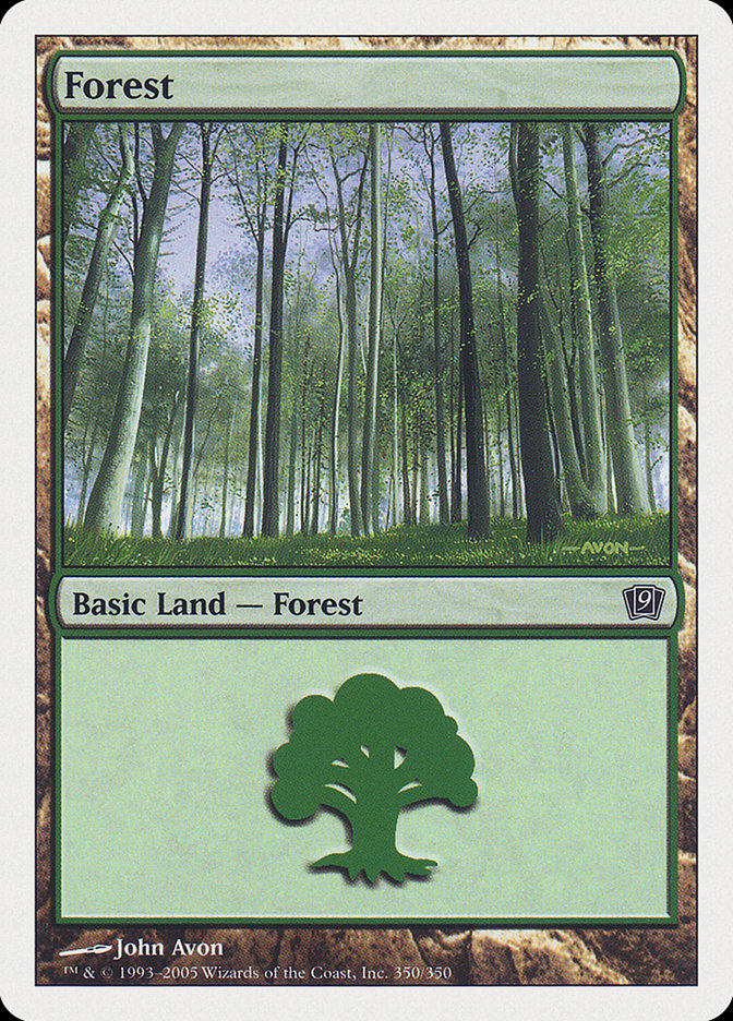 Forest (350) [Ninth Edition] - The Mythic Store | 24h Order Processing