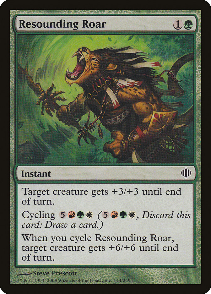 Resounding Roar [Shards of Alara] - The Mythic Store | 24h Order Processing