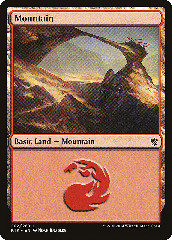 Mountain (262) [Khans of Tarkir] - The Mythic Store | 24h Order Processing