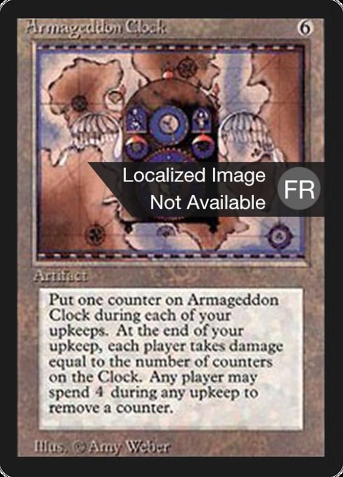 Armageddon Clock [Foreign Black Border] - The Mythic Store | 24h Order Processing