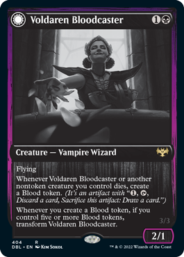 Voldaren Bloodcaster // Bloodbat Summoner [Innistrad: Double Feature] - The Mythic Store | 24h Order Processing