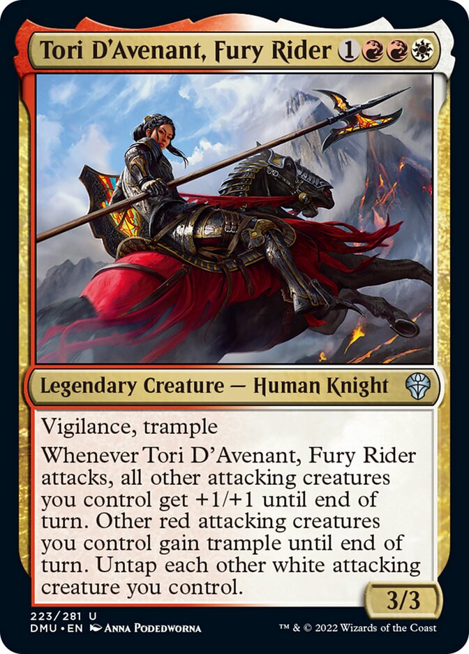 Tori D'Avenant, Fury Rider [Dominaria United] - The Mythic Store | 24h Order Processing