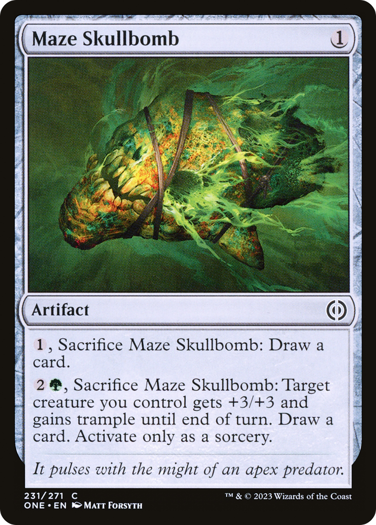 Maze Skullbomb [Phyrexia: All Will Be One] - The Mythic Store | 24h Order Processing