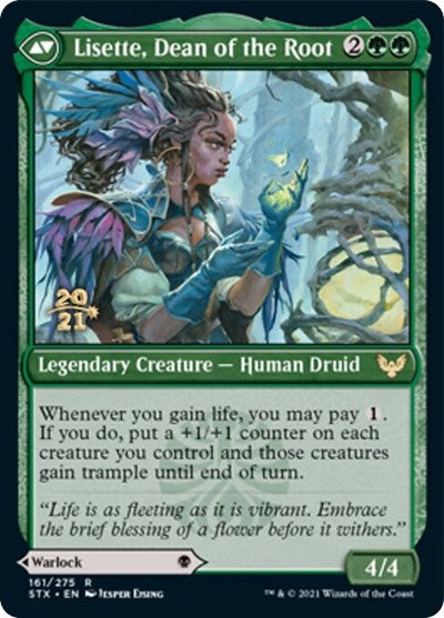 Valentin, Dean of the Vein // Lisette, Dean of the Root [Strixhaven: School of Mages Prerelease Promos] - The Mythic Store | 24h Order Processing