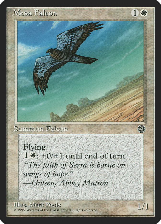 Mesa Falcon (Gulsen Flavor Text) [Homelands] - The Mythic Store | 24h Order Processing