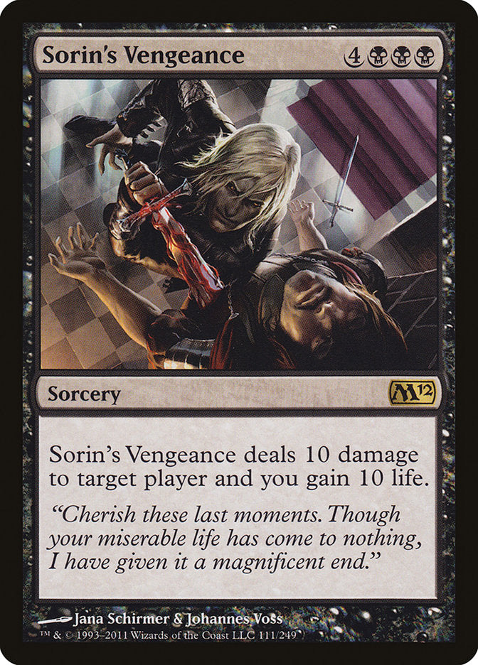 Sorin's Vengeance [Magic 2012] - The Mythic Store | 24h Order Processing