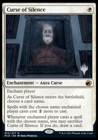 Curse of Silence (Promo Pack) [Innistrad: Midnight Hunt Promos] - The Mythic Store | 24h Order Processing