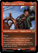 Captain Lannery Storm (Foil Etched) [Multiverse Legends] - The Mythic Store | 24h Order Processing