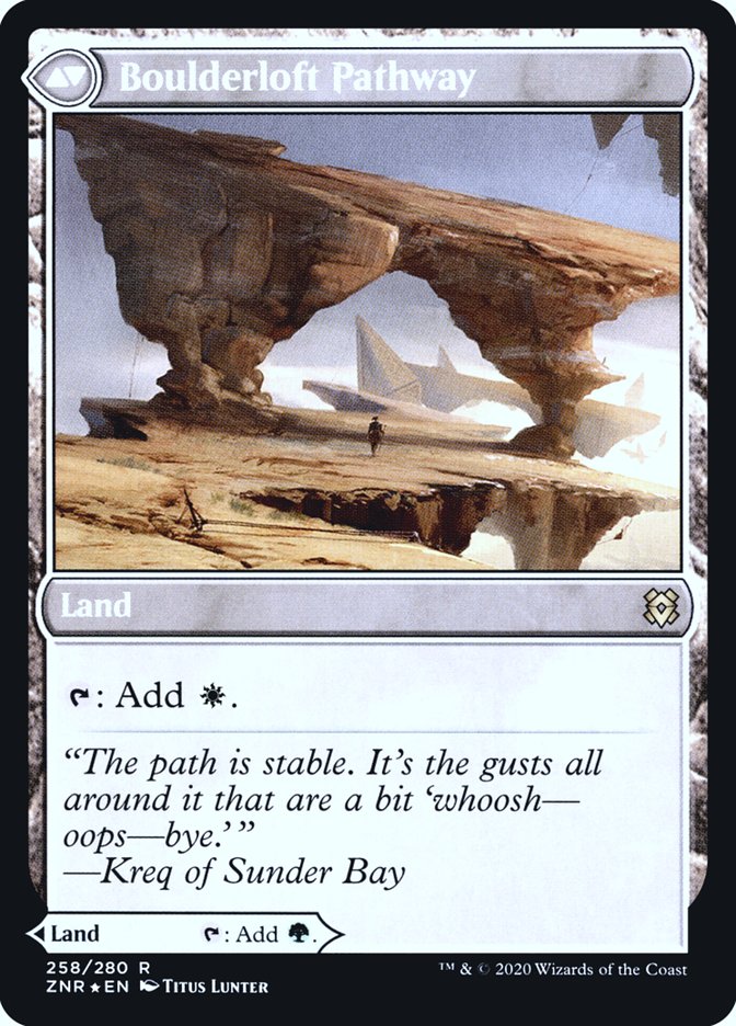 Branchloft Pathway // Boulderloft Pathway [Zendikar Rising Prerelease Promos] - The Mythic Store | 24h Order Processing
