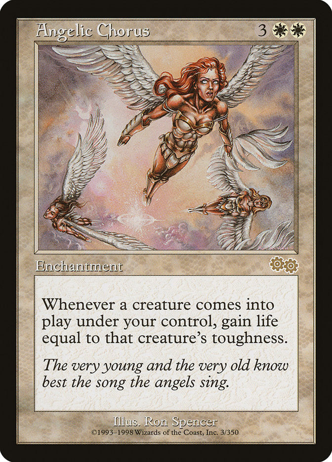 Angelic Chorus [Urza's Saga] - The Mythic Store | 24h Order Processing