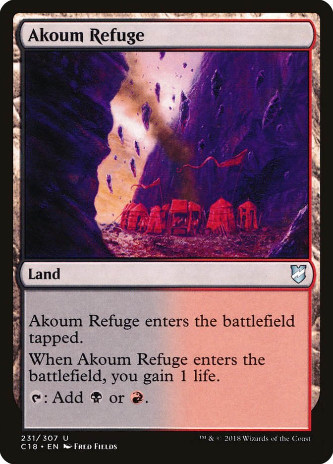 Akoum Refuge [Commander 2018] - The Mythic Store | 24h Order Processing