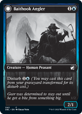 Baithook Angler // Hook-Haunt Drifter [Innistrad: Double Feature] - The Mythic Store | 24h Order Processing