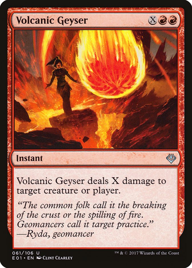 Volcanic Geyser [Archenemy: Nicol Bolas] - The Mythic Store | 24h Order Processing