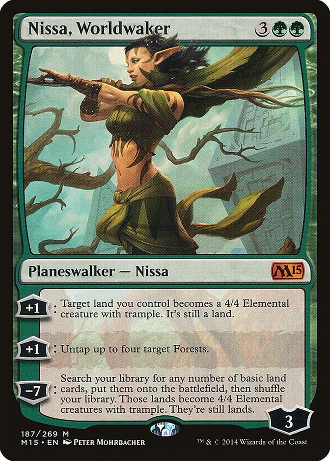 Nissa, Worldwaker [Magic 2015] - The Mythic Store | 24h Order Processing