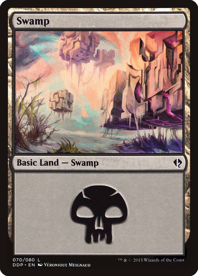 Swamp (70) [Duel Decks: Zendikar vs. Eldrazi] - The Mythic Store | 24h Order Processing