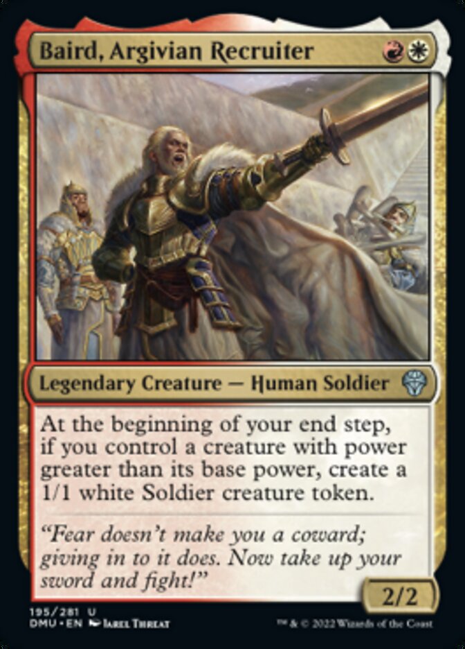 Baird, Argivian Recruiter [Dominaria United] - The Mythic Store | 24h Order Processing