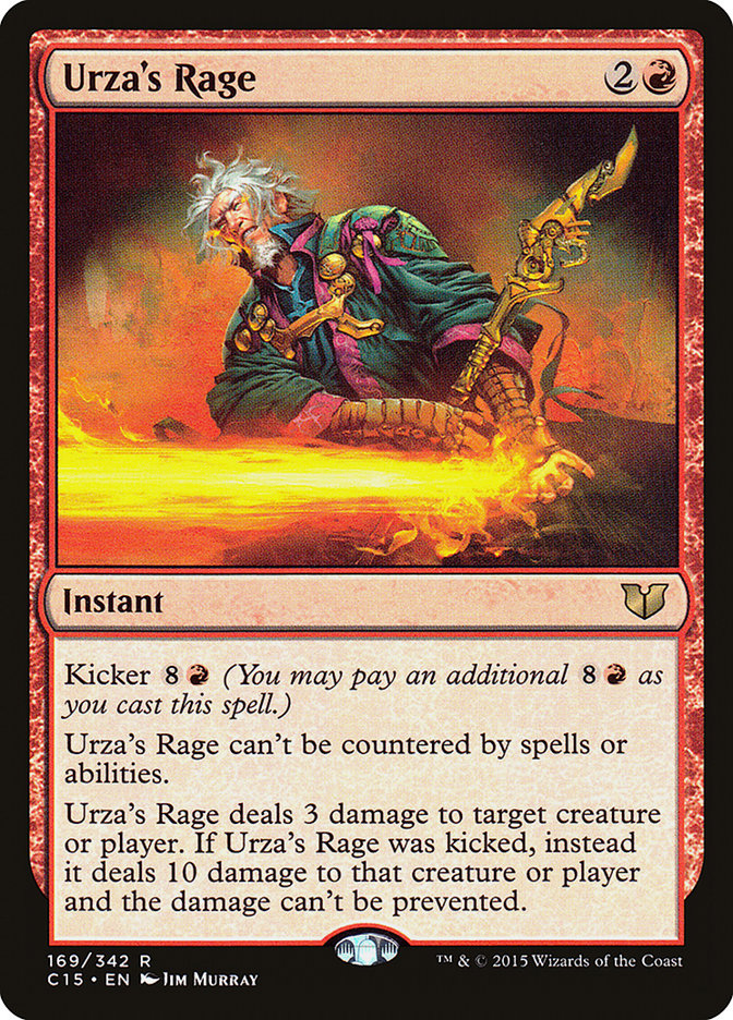 Urza's Rage [Commander 2015] - The Mythic Store | 24h Order Processing