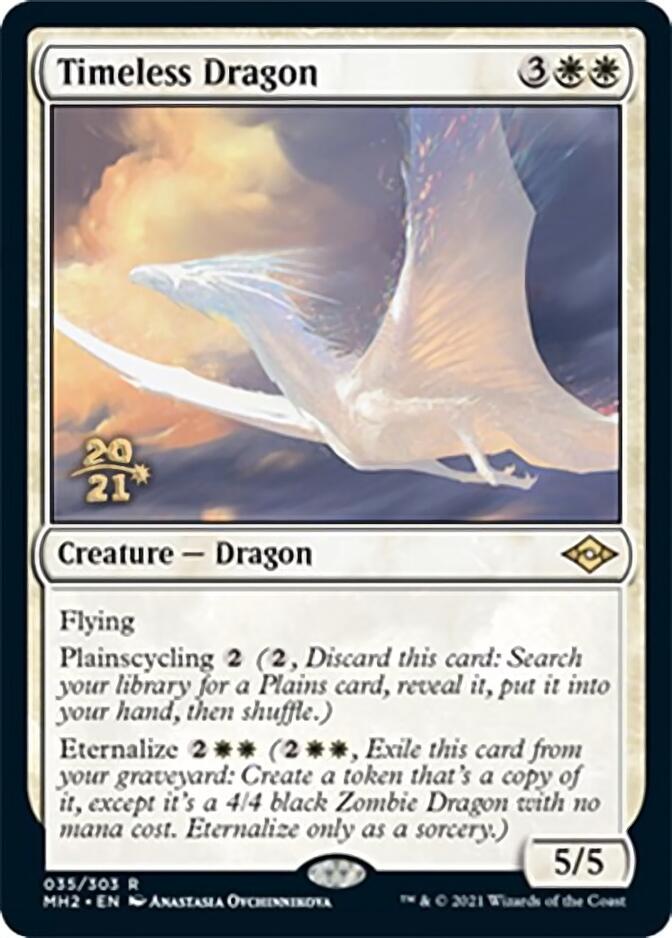 Timeless Dragon [Modern Horizons 2 Prerelease Promos] - The Mythic Store | 24h Order Processing