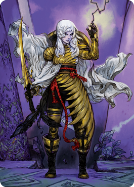 The Wandering Emperor 1 Art Card [Kamigawa: Neon Dynasty Art Series] - The Mythic Store | 24h Order Processing